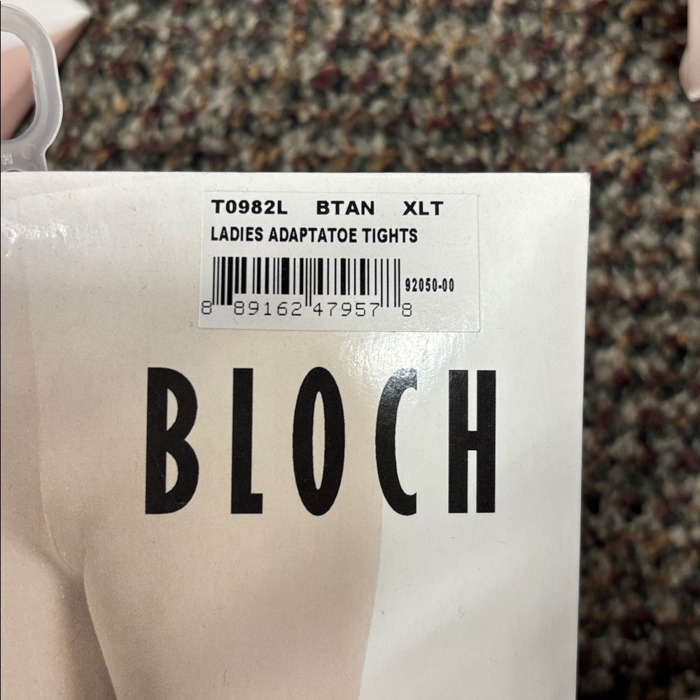 Adult Bloch Tan Adaptatoe Tights - Picture 4 of 5